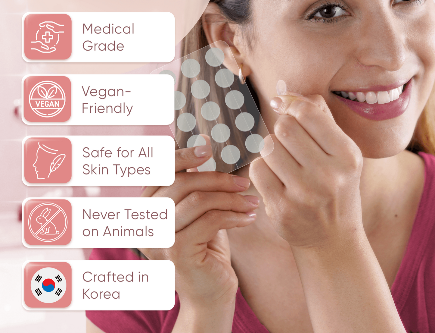 Prime Patch-Hydrocolloid Pimple Patches for Face