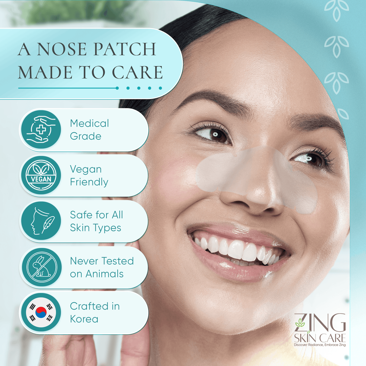 Nose Patch-Hydrocolloid Patch for Nose