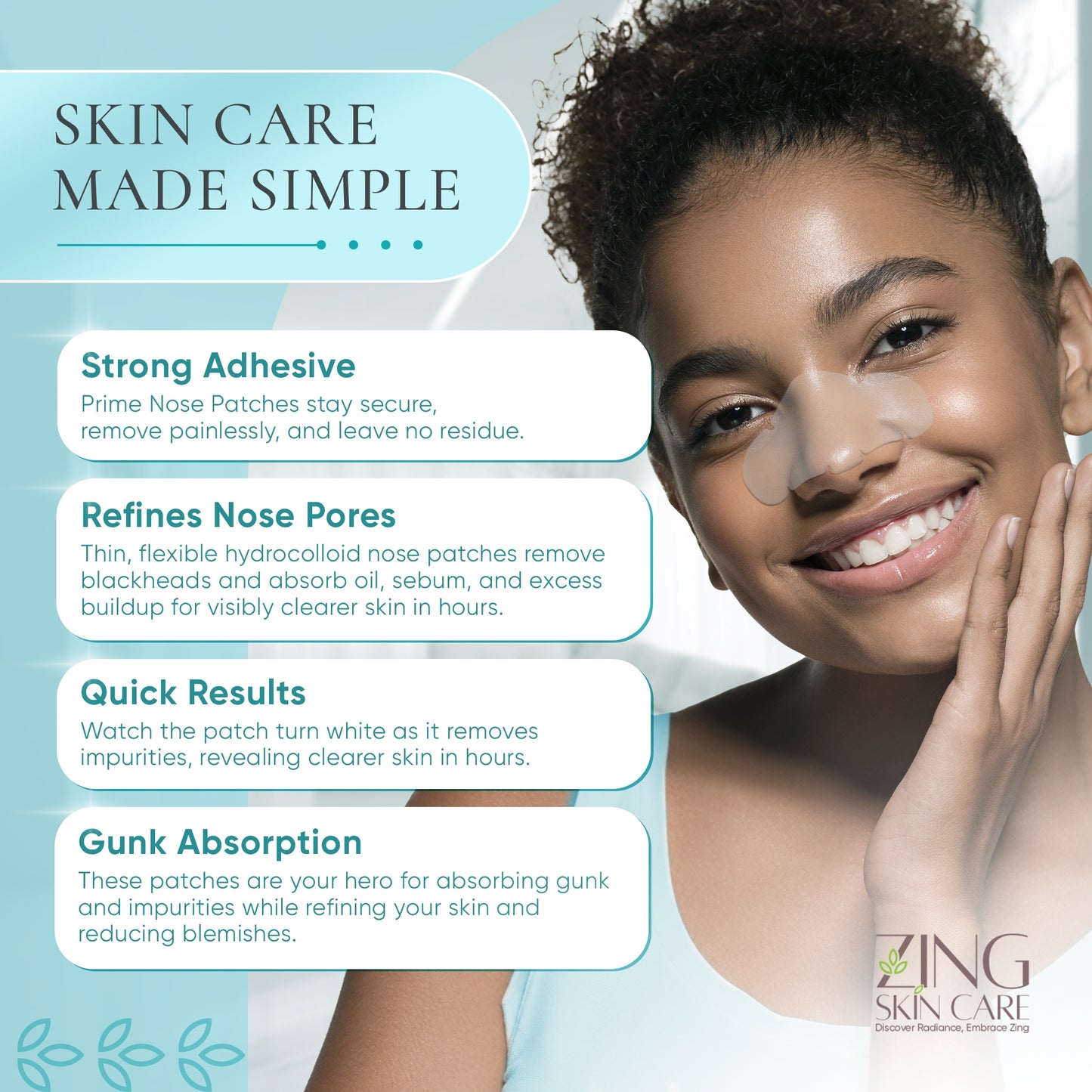 Nose Patch-Hydrocolloid Patch for Nose